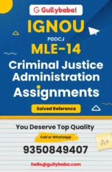 MLE 14 IGNOU Solved Assignment