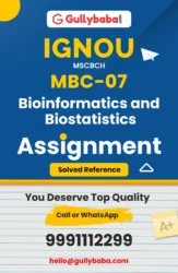 Bioinformatics and Biostatistics